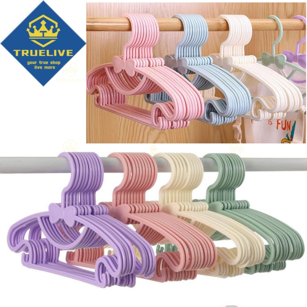 Baby Clothes Organiser - 30/20/10/5/1PC Baby Clothes Racks Plastic Towel
