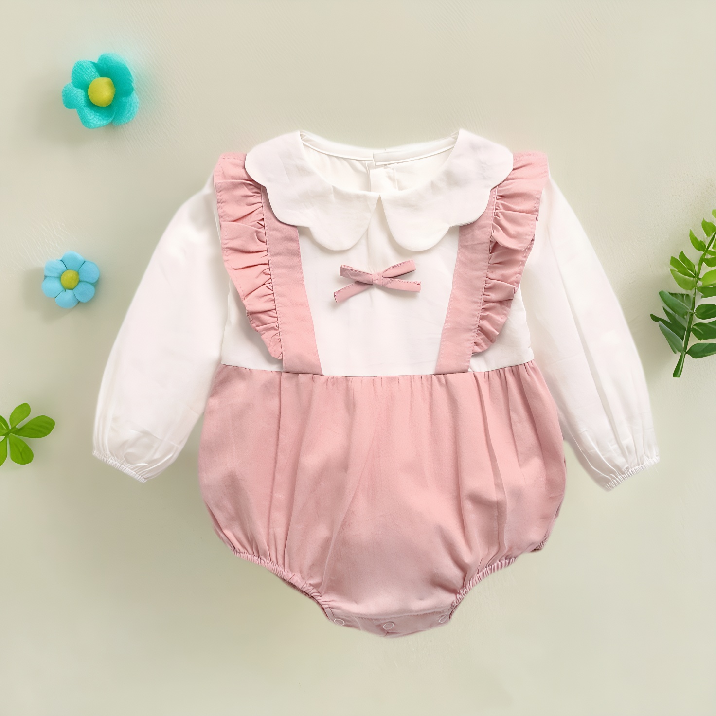 Baby Clothing Pk - Sanlutoz Princess Baby Girls Cotton Bodysuits