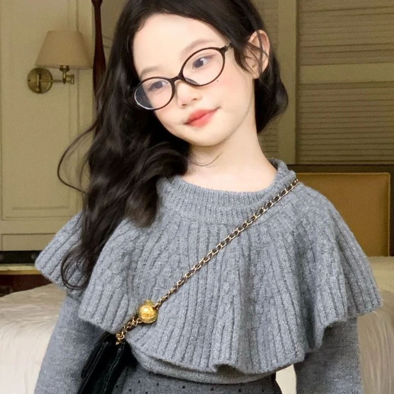 Baby Clothing Designer - Girls Sweater 2026 Autumn And Winter
