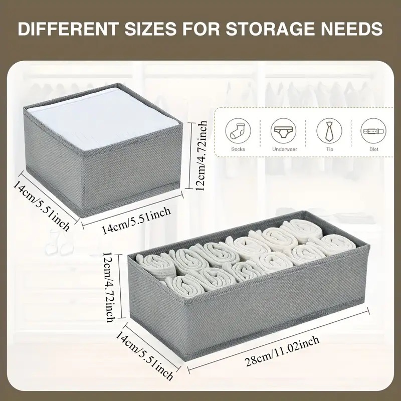 4pcs Foldable Drawer Organizer - Baby Clothes Organiser review and price