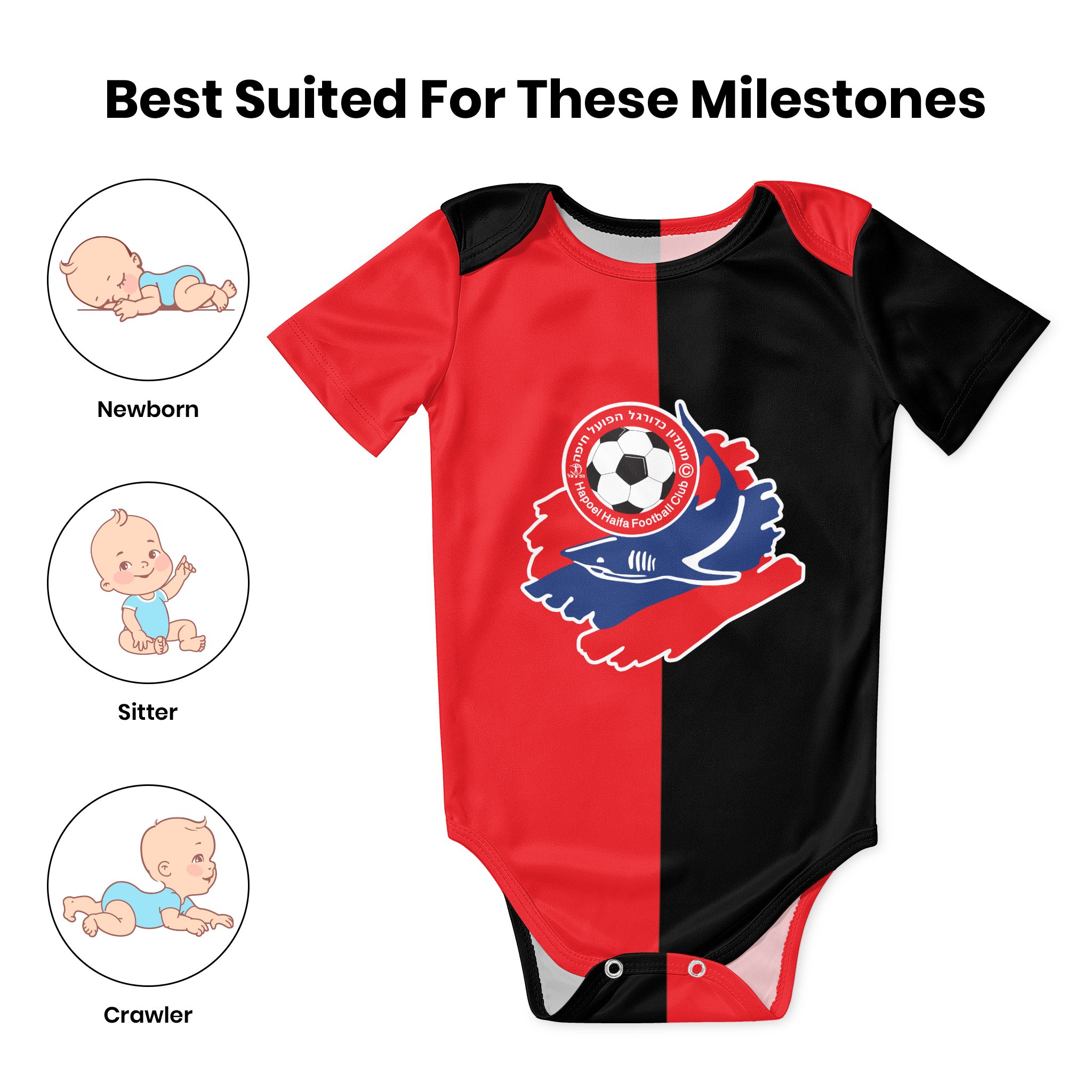 Hapoel Haifa Baby Bodysuit Uni - Baby Clothing For Girls review and price