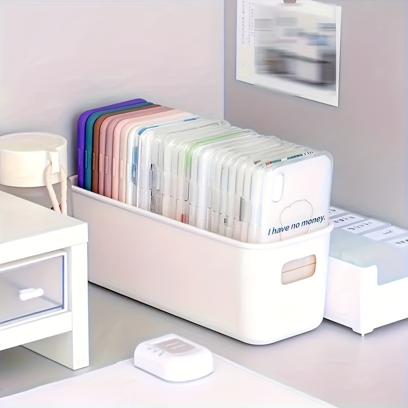 4pcs White Plastic Storage Box - Baby Clothes Organiser review and price