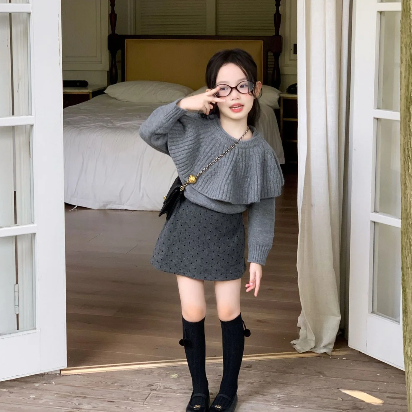 Girls Sweater 2026 Autumn And  - Baby Clothing Designer review and price