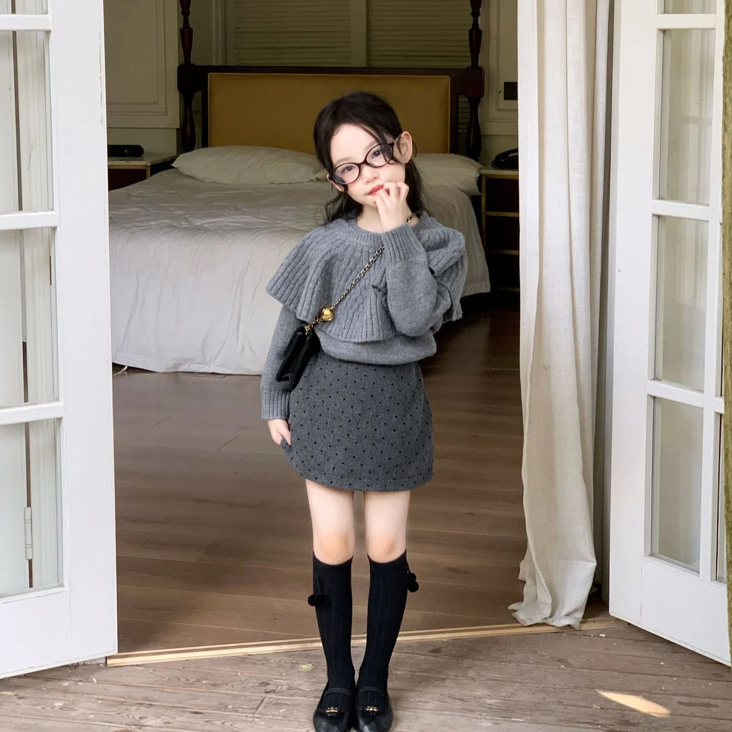 Girls Sweater 2026 Autumn And  - Baby Clothing Designer review and price