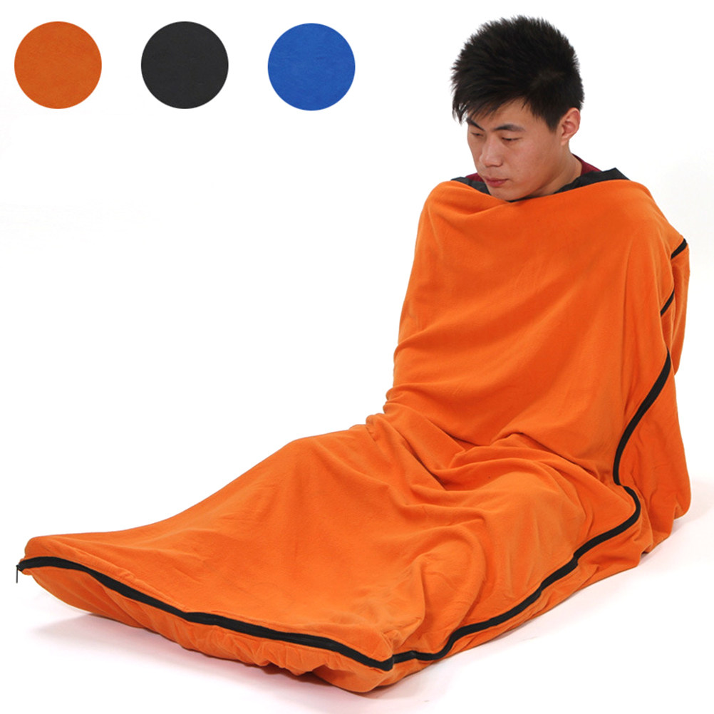 Portable Sleeping Bag Orange P - Fleece Sleep Bag review and price