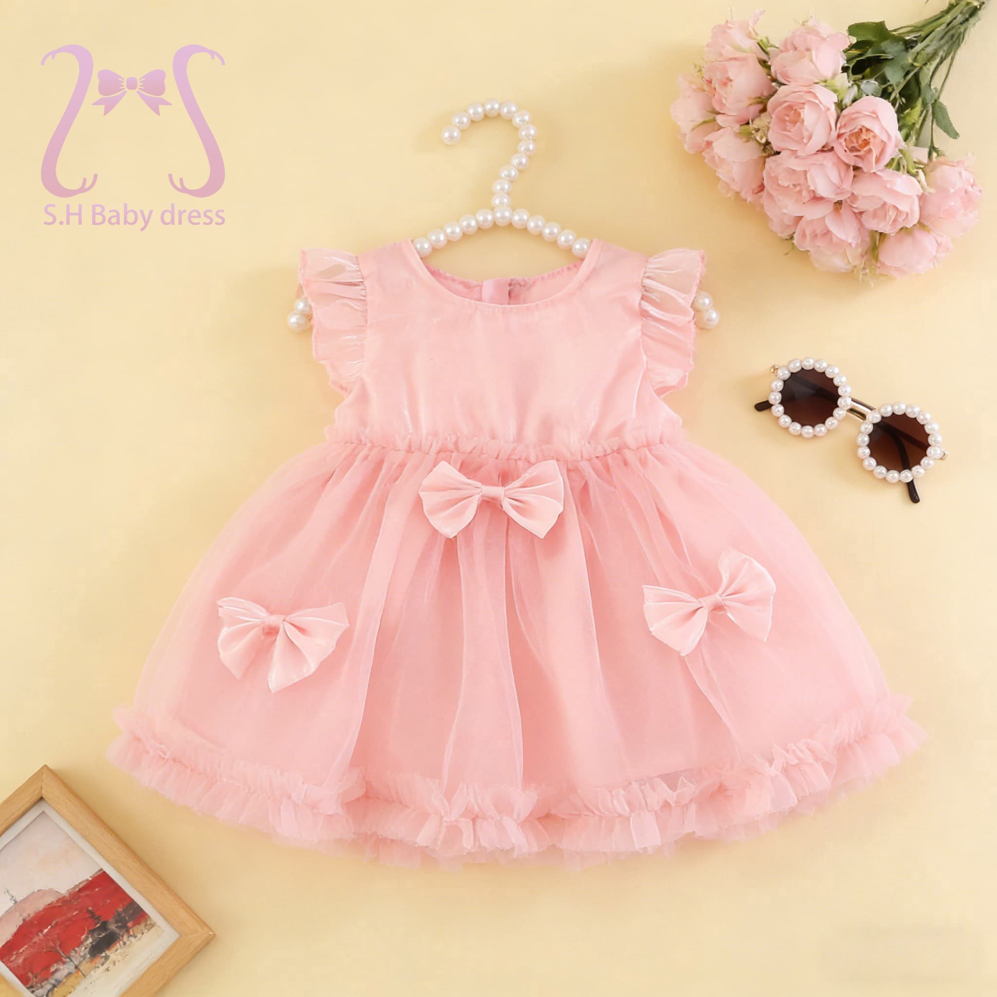 Summer Baby Girl Sleeveless So - Baby Clothing H&M review and price