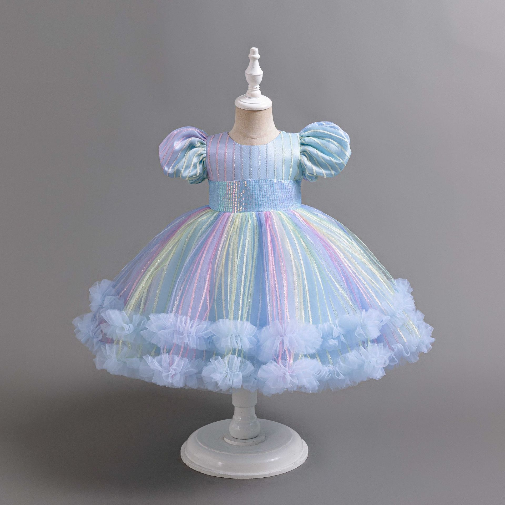 New Kids Dress Ball Gown Child - Baby Clothing For Girls review and price