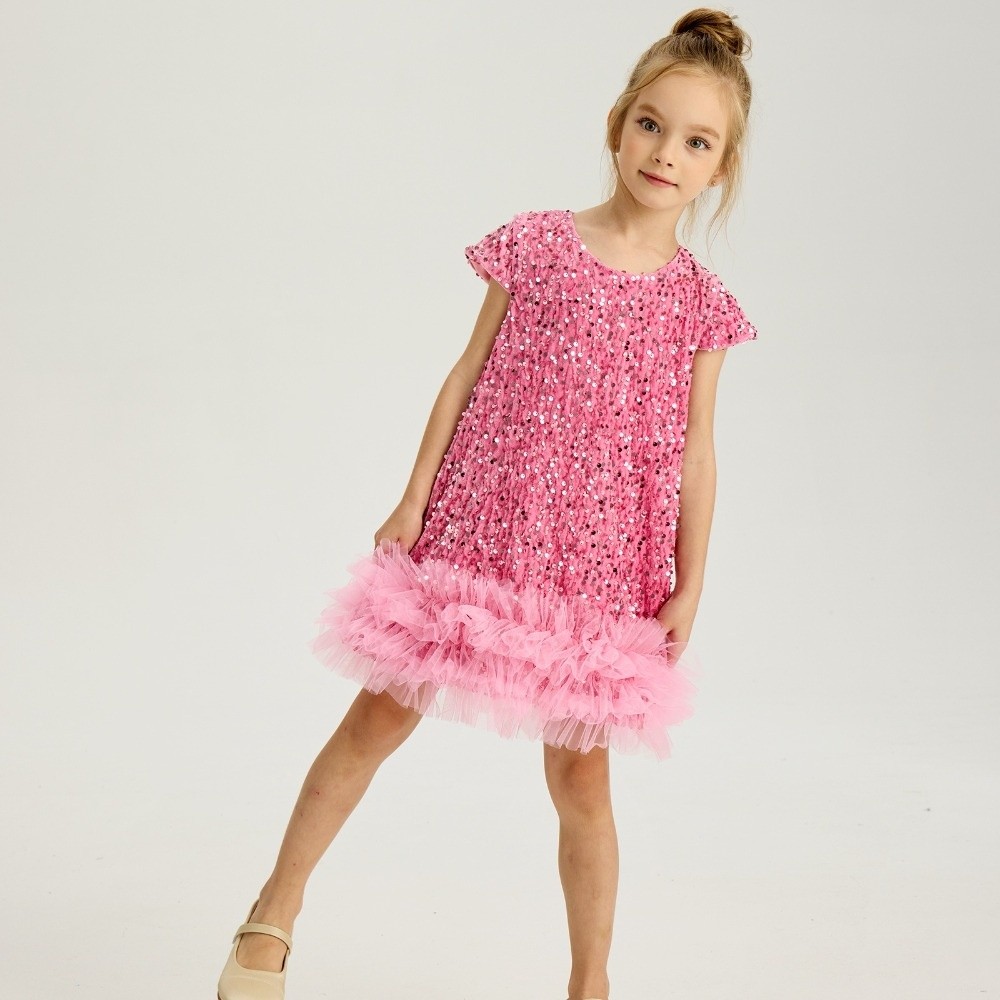 New Short Sleeved Girls Sequin - Baby Tutu Skirt review and price