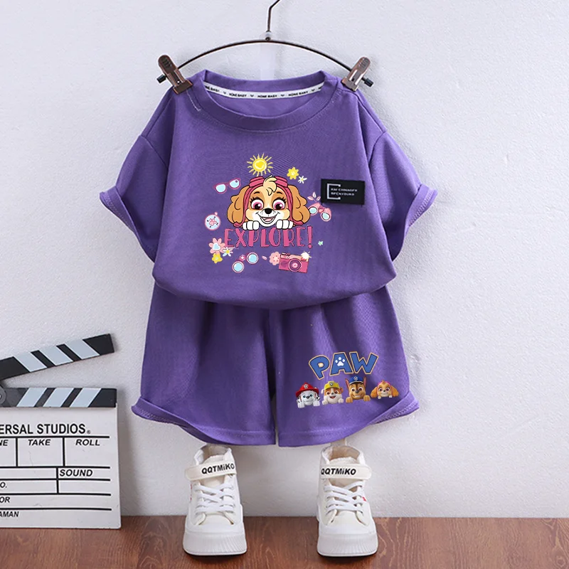 2Pc Paw Patrols T Shirt Chase  - Baby Clothing For Girls review and price