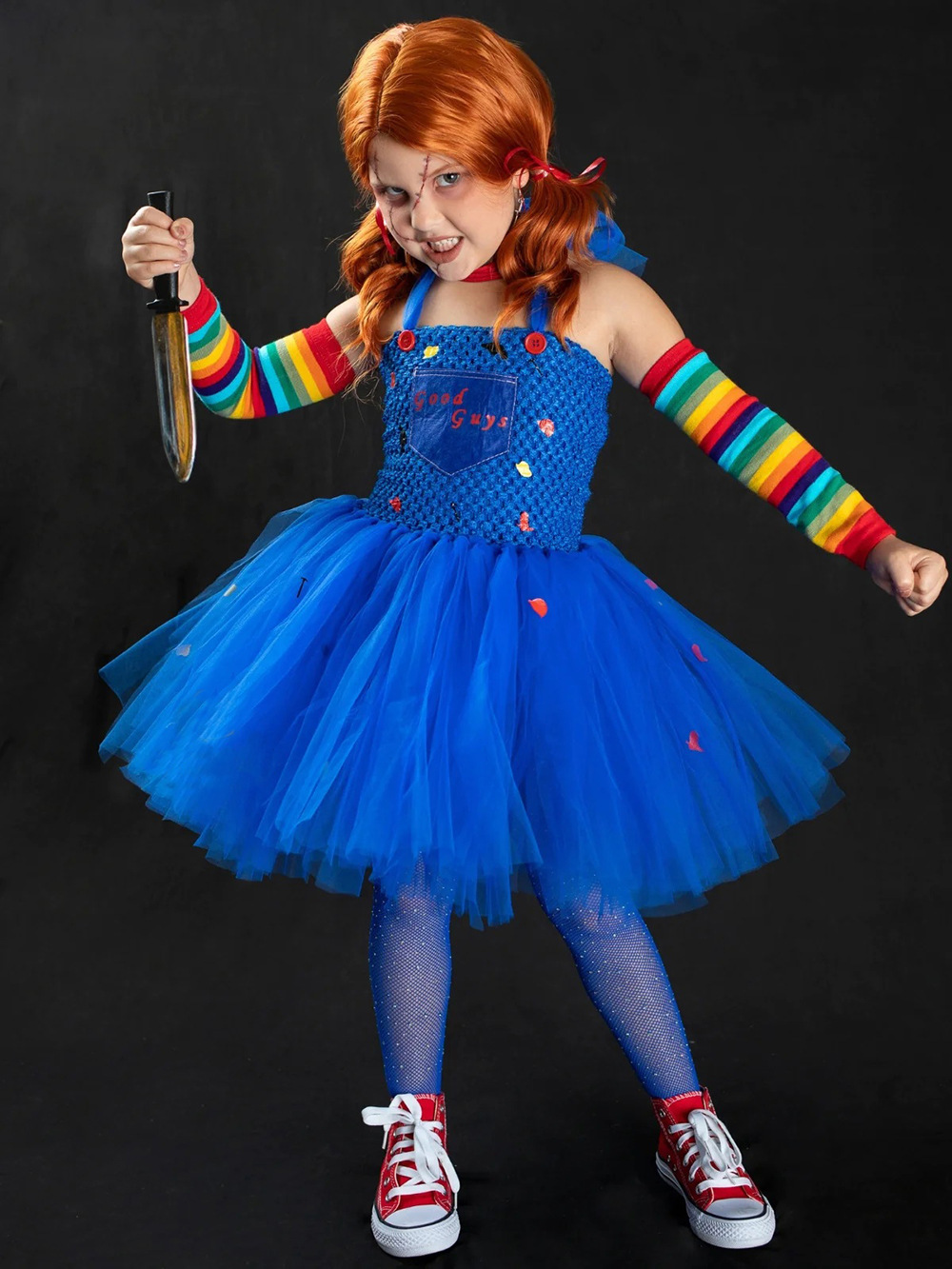 Girls Halloween Scary Doll Cos - Baby Tutu Skirt review and price